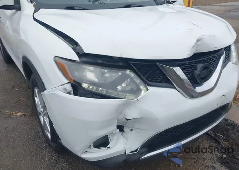 2016 Nissan Rogue S/Sl/Sv z USA, uszkodzony, nr VIN KNMAT2MT6GP715684